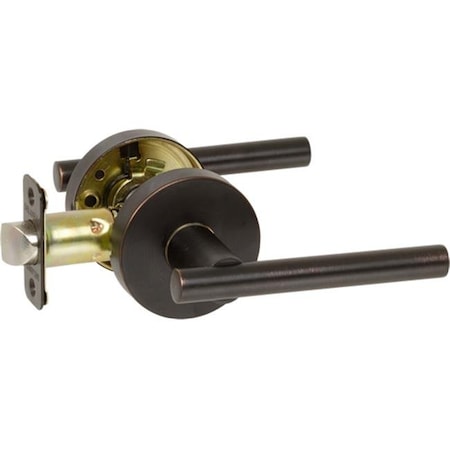 Delaney Contemporary Delaney Contemporary 350517 Contemporary Collection Cira Tuscany Bronze Passage Lever Set; Tuscany Bronze 350517